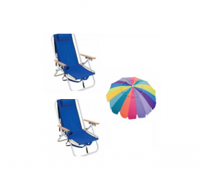 Backpack beach best sale chair with umbrella